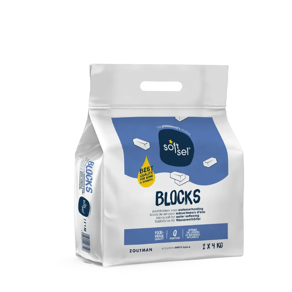 Soft Sel Blocks - Zoutblokken (2x4KG) - 27 x 9 x 9 cm