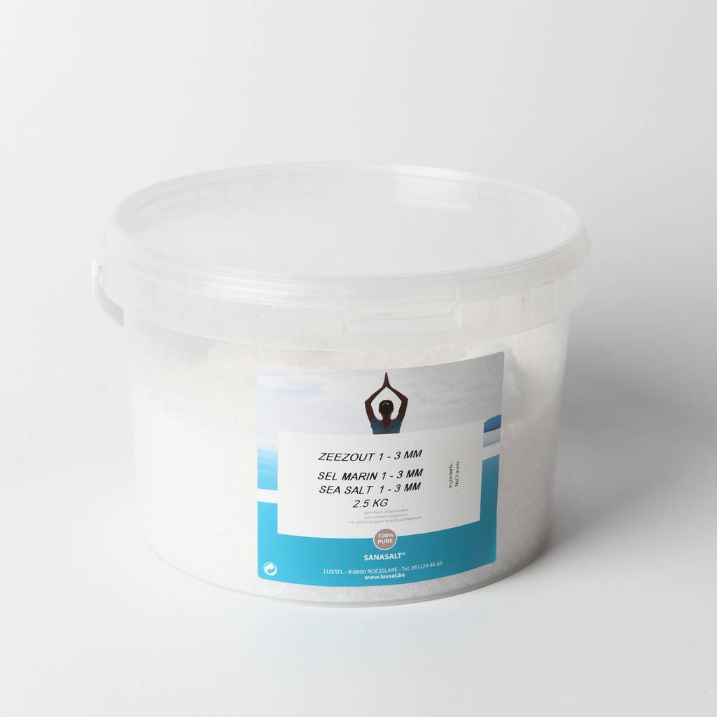 1-3 zeezout/sel marin/sea salt  10 kg