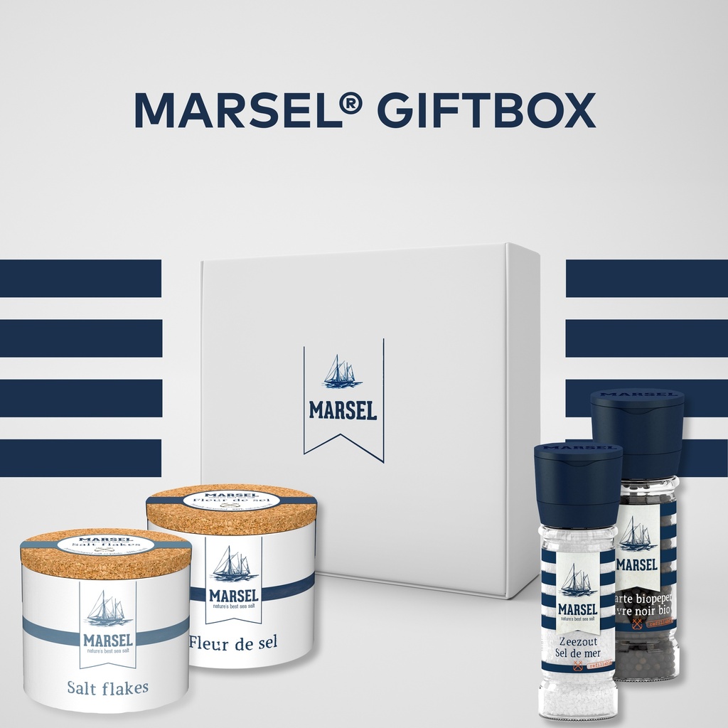 Marsel Gift Box - Cadeau Pakket MARSEL Zout