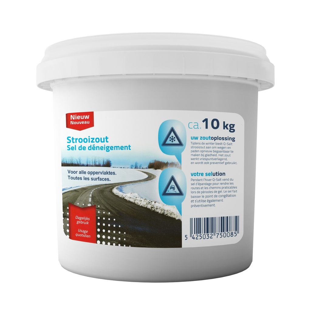 De-icing Road Salt - Bucket 10kgs