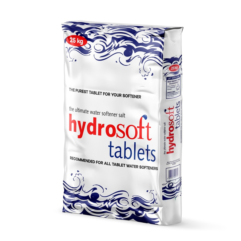 House Brand Hydrosoft Salt Tablets 25KG - Salt for Water Softener (49/Pallet)