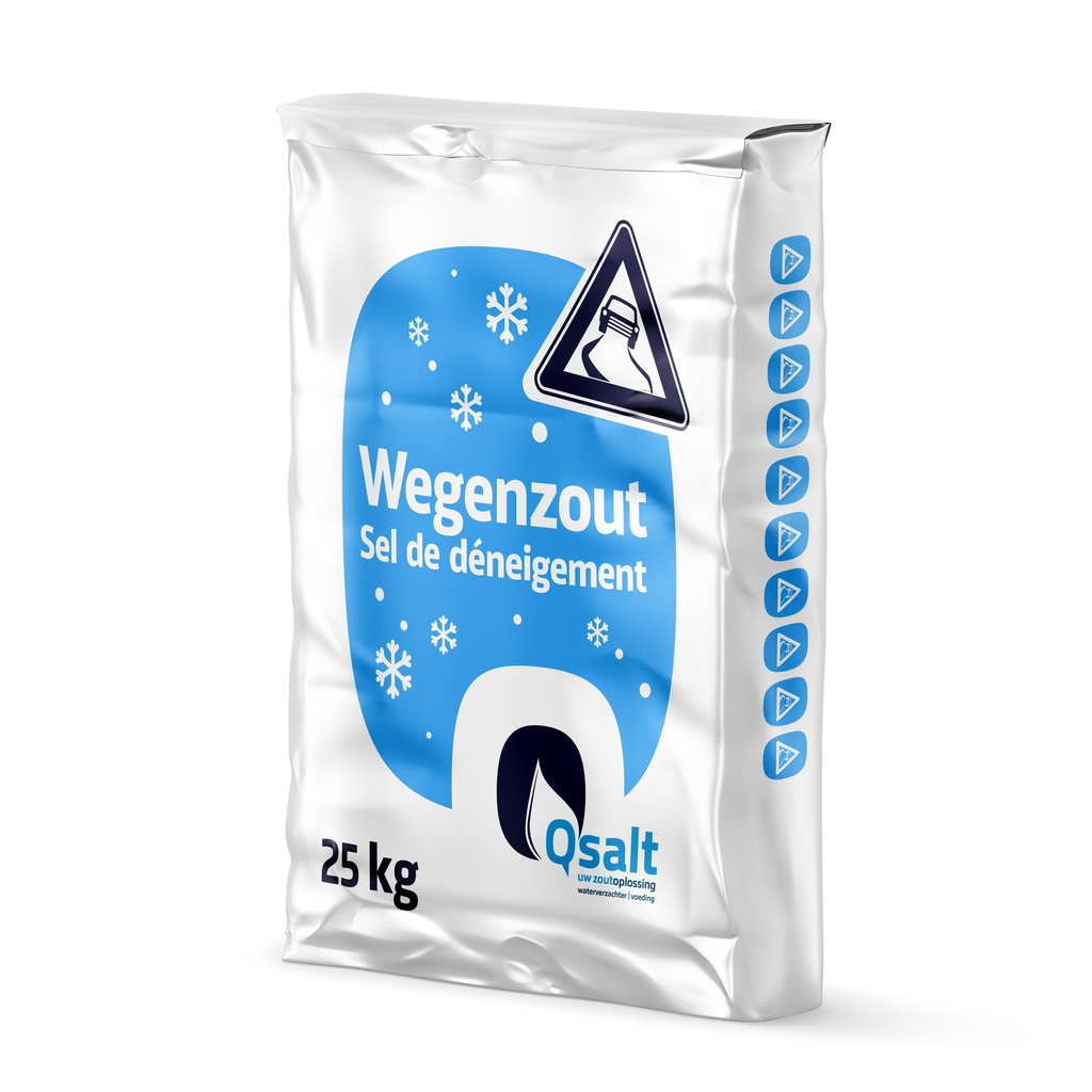 Qsalt Sel Déneigement 25KG (40 / Palette) 