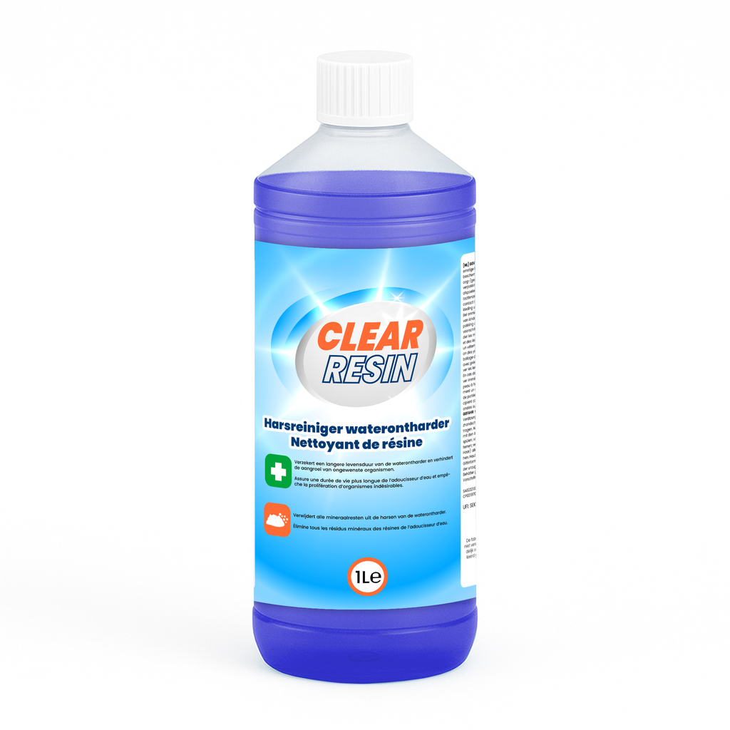 Clear Resin 1L - Cleaner For Water Softener