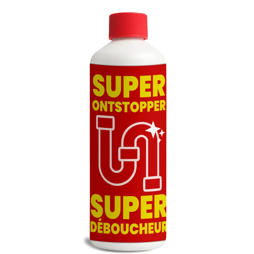 Super Ontstopper 0,5L - Krachtige Vloeibare Ontstopper Voor Leidingen