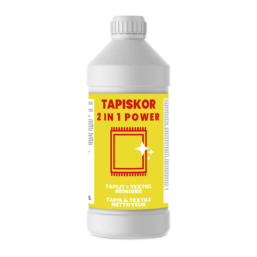 CHEMIEKOR Tapiskor 1L - Tapijt Reiniger - Reiniger Voor Textiel