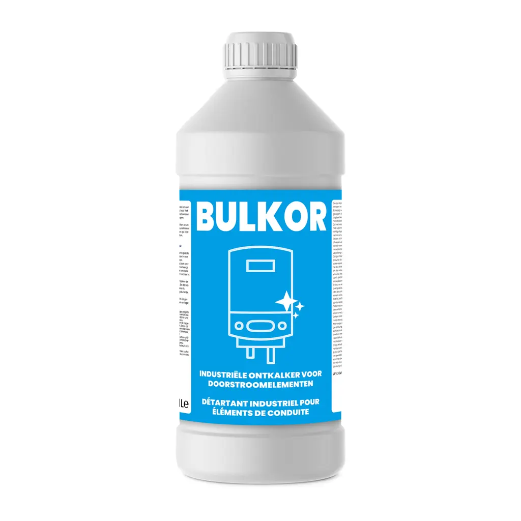 CHEMIEKOR BulKor 1L – Élimination du tartre des éléments de circulation