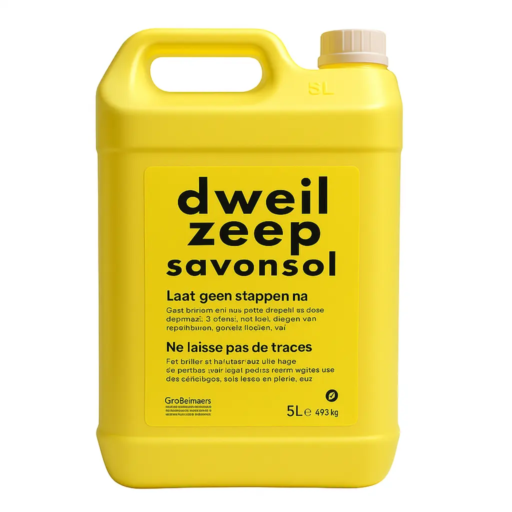 CHEMIEKOR Dweilzeep 5L | Authentieke Vloerzeep - 100% Biologisch Afbreekbaar