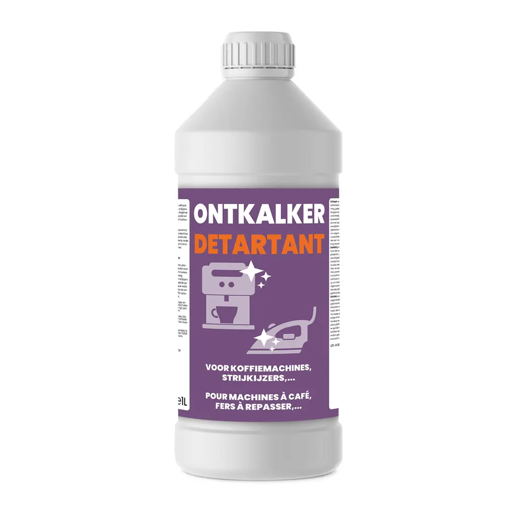 CHEMIEKOR Ontkalker 1L - Ontkalker Voor Koffiezet & Strijkijzer 