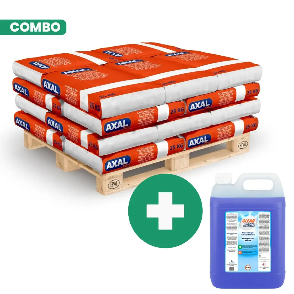 Combo Pakket 20 x AXAL PRO 25KG + 5L Harsenreiniger - Voordeelpakket
