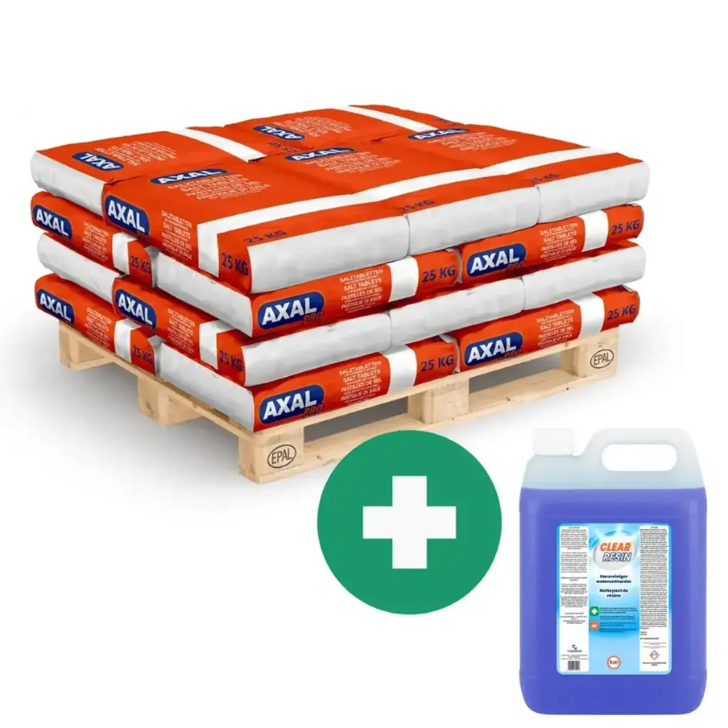 Combo Pakket 20 x AXAL PRO 25KG + 5L Harsenreiniger - Voordeelpakket