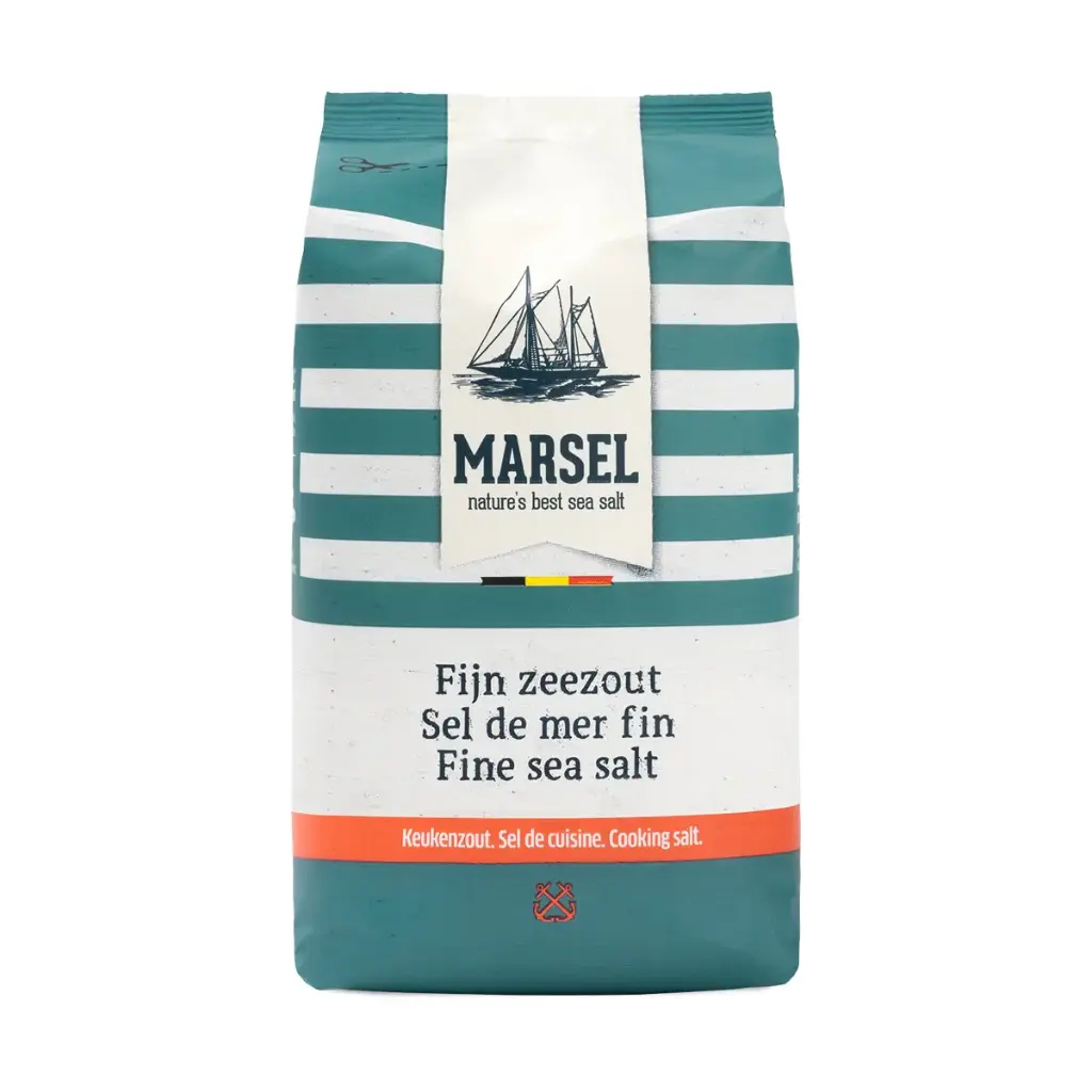 MARSEL® Fijn Zeezout 1KG - Fijn Voedingszout
