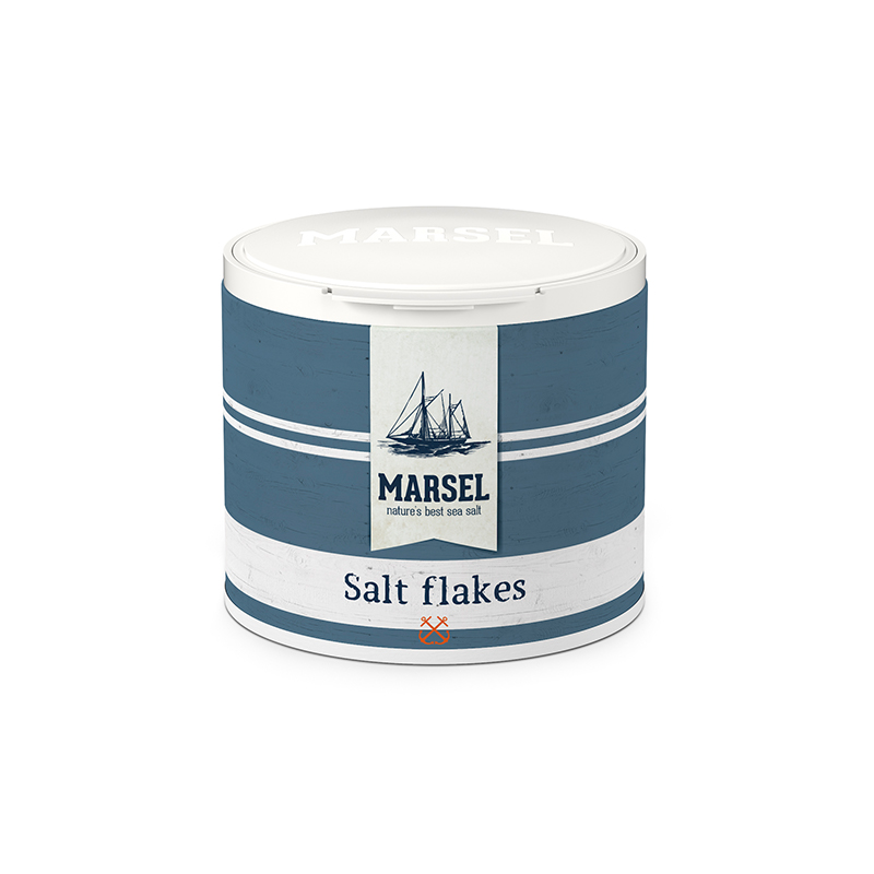 MARSEL® Salt Flakes - Kartonnen Pot 100gr