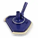 Poolstyle Driehoek Stofzuiger Met Zijborstels PVC Handvat - Bodemzuiger